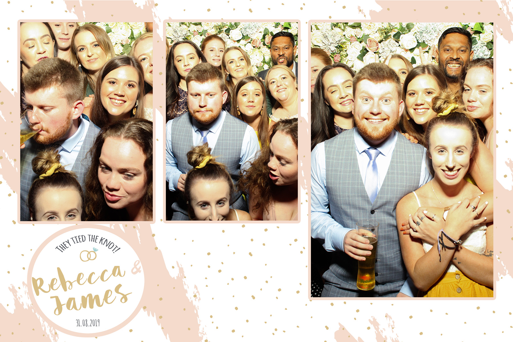 James & Rebecca's Wedding | View more photos from the event at gallery.blissbooth.co.uk/u/BlissBooth/James-Rebeccas-Wedding